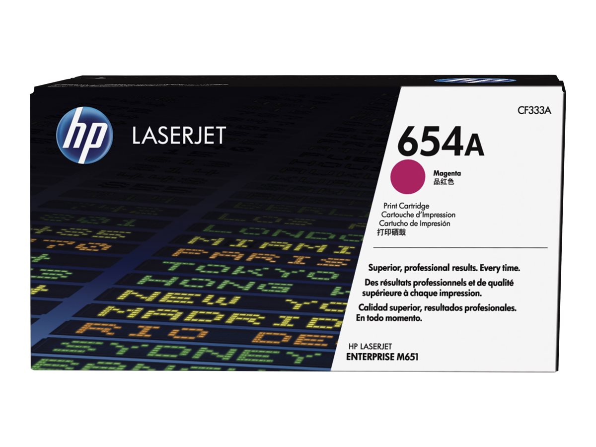 HP 654A Magenta LaserJet Tonerpatrone (CF333A)