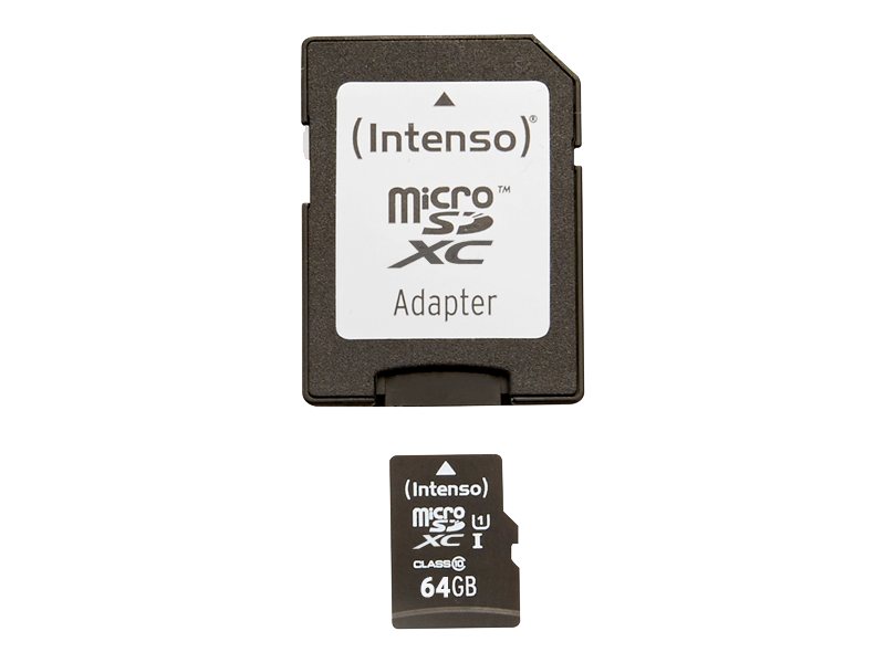 INTENSO MICRO Secure Digital Card Micro SD UHS 64 GB Speicherkarte