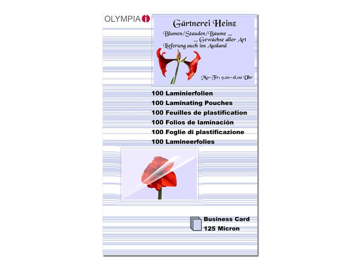 OLYMPIA 9179 OLY LAMINATING POUCHES