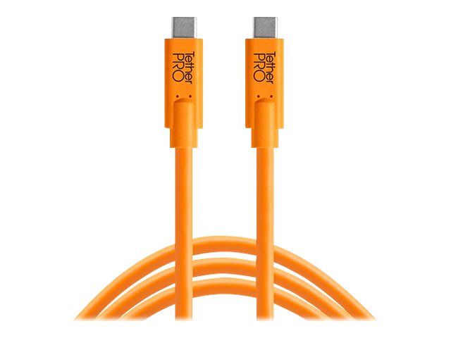 TETHER TOOLS USB-C zu USB-C 4,60m orange