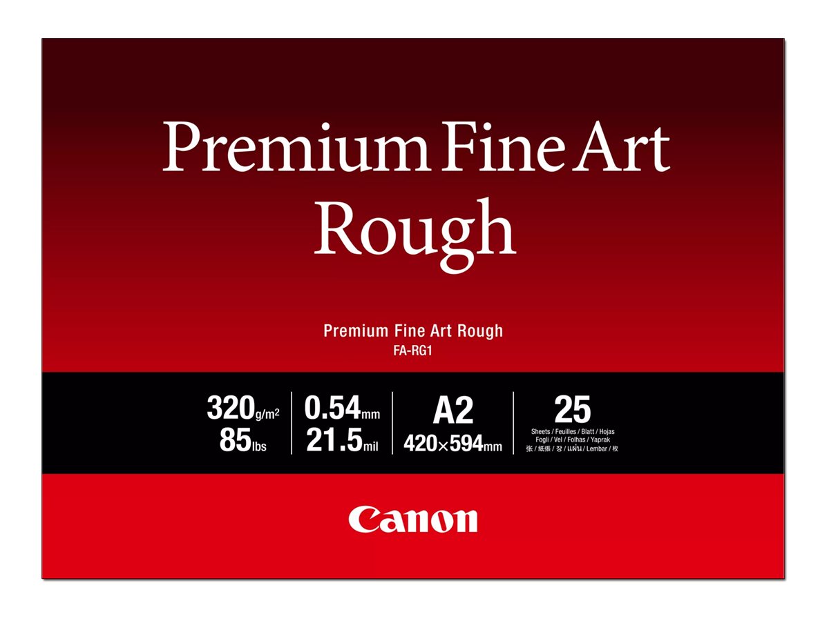 CANON FA-RG 1 Premium Fine Art Rough A 2, 25 Blatt, 320 g