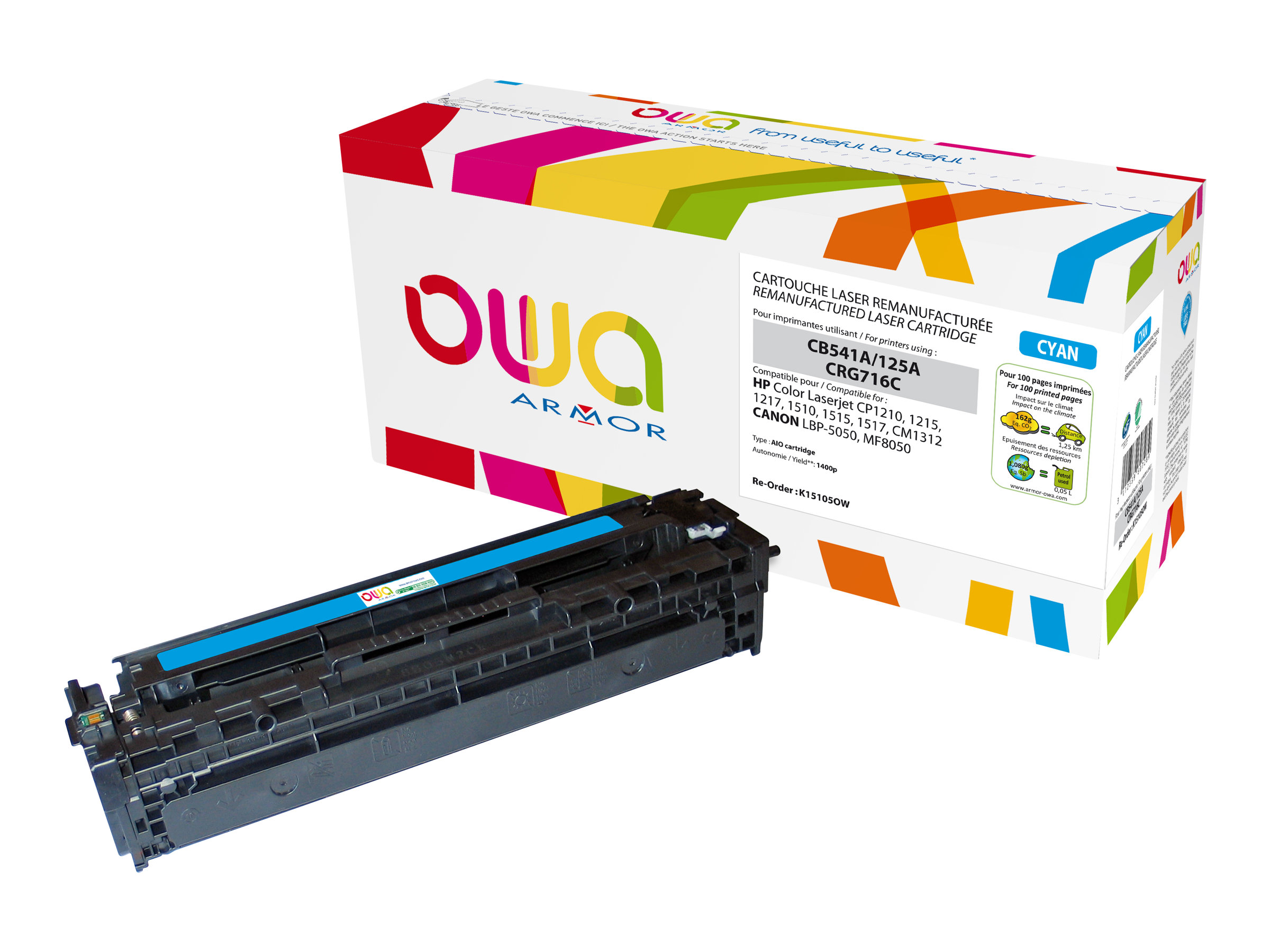 OWA Cyan Tonerpatrone