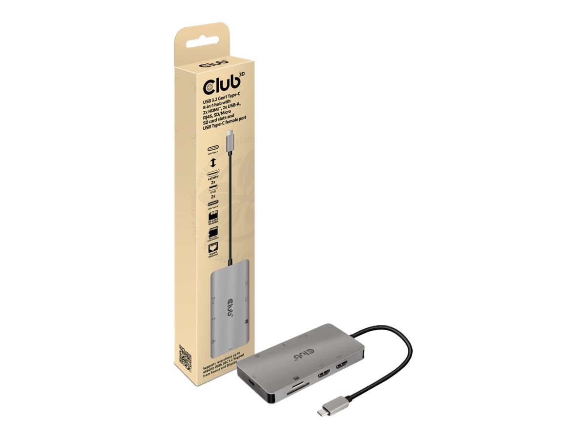 2xHDMI/2xUSB/USB-C/RJ45/SD/MSD 2xHDMI/2xUSB/USB-C/RJ45/SD/MSD