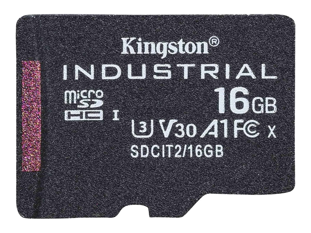 KINGSTON 16GB microSDHC Industrial C10 A1