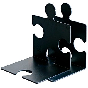 HAN Buchstütze PUZZLE, 2er Set, schwarz