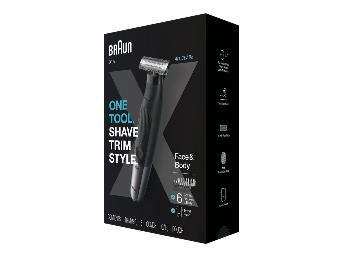 BRAUN Series XT 5200 Face+Body+Travel