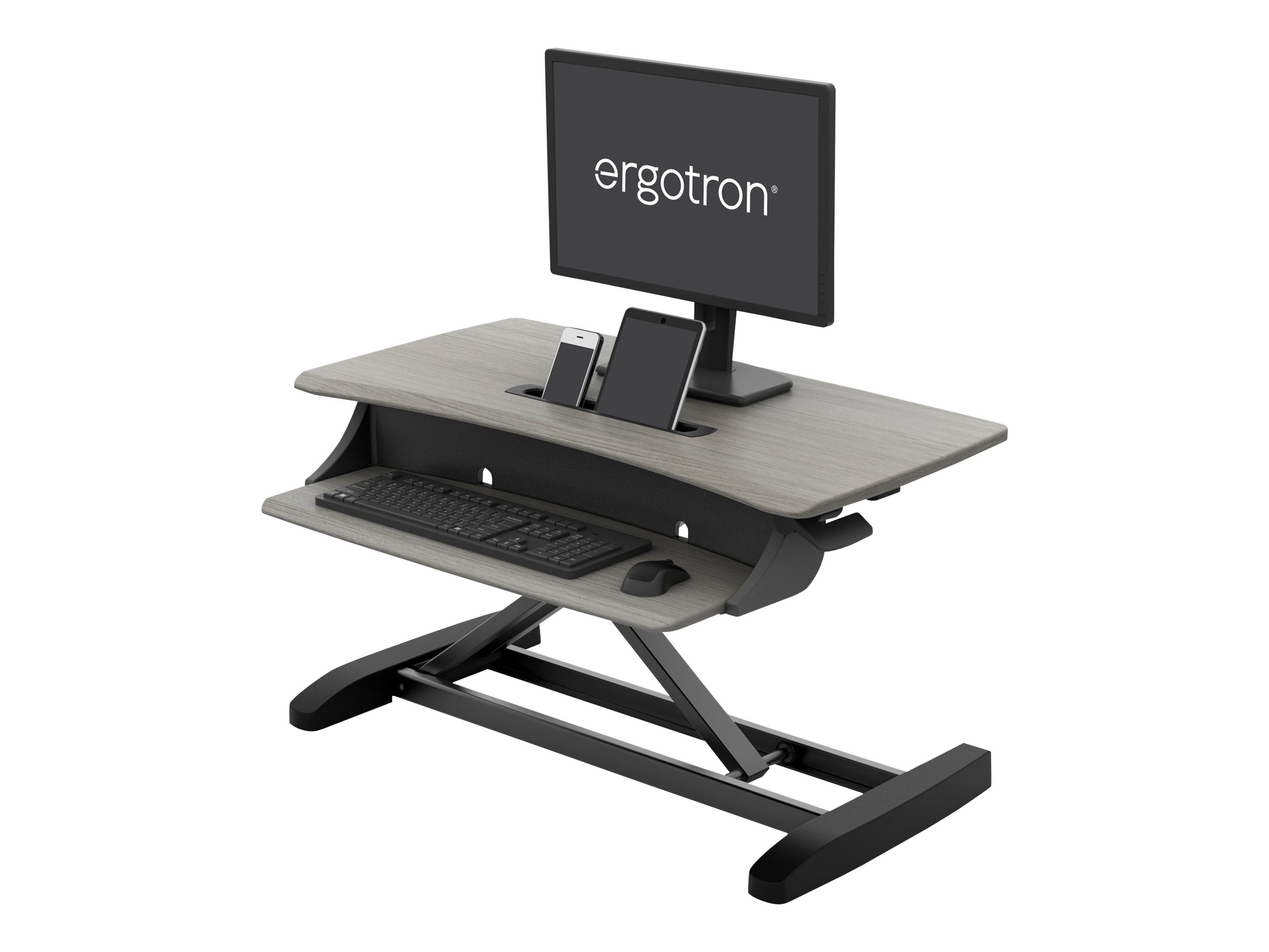 ergotron Monitorständer WorkFit-Z Mini grau