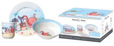 Ritzenhoff & Breker Geschirr-Set UNTERWASSERWELT