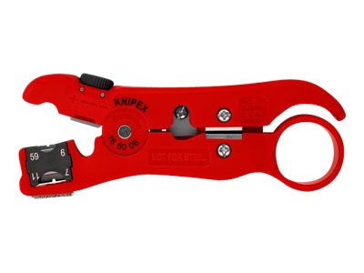 KNIPEX Abisolierwerkzeug für Koax-Kabel RG 59, RG 6, RG 7, RG 11