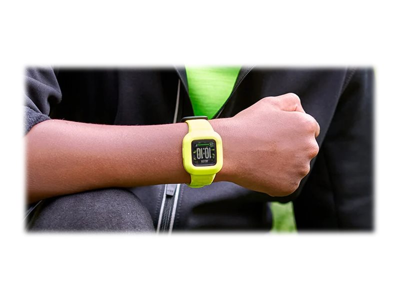 GARMIN Vivofit JR. 3 Digicamo neongruen/schwarz graviert