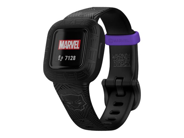 GARMIN Vivofit JR. 3 Black Panther schwarz/lila graviert