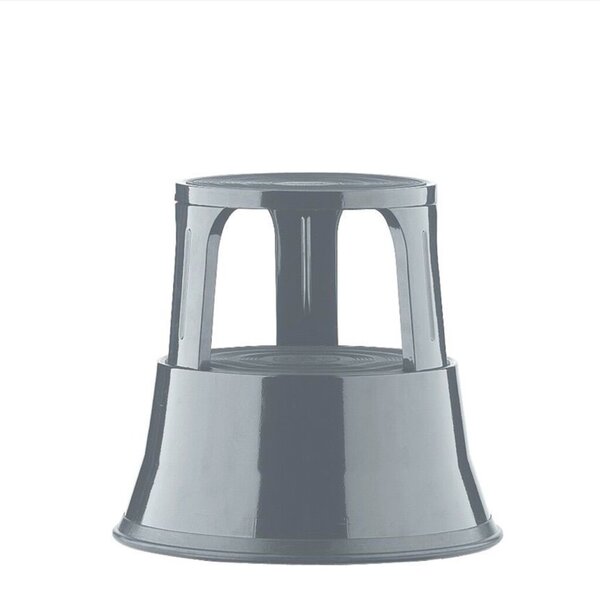 Rollhocker40cm hoch, grau 