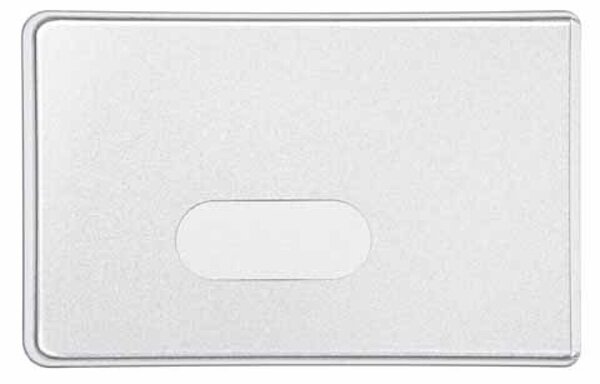 Scheckkartenhülle matt gefrostet