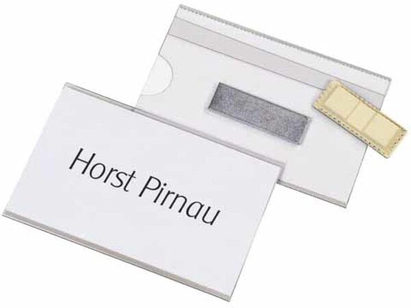 Namenschilder 60x30mm . Magnet 