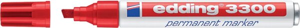 Marker 3300 Keil 1-5mm rot nachfüllbar mit edding T 25