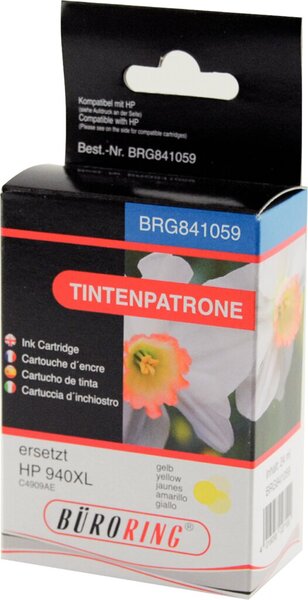 Tintenpatrone 940XL gelb für HP für Officejet Pro 8000 8500