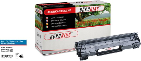 Toner Cartridge schwarz für LaserJet P1505, M1120mfp,