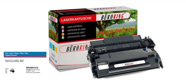 Toner schwarz für HP LaserJet Enterprise Flow mfp M527c / M527dn /