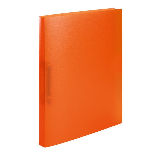 Ringbuch A4 PP transluzent orange 