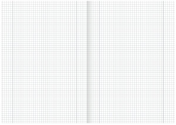 Kanzleibogen, LIN.28, 80g/qm, kariert 250 Bogen, gefalzt A3 auf A4, mit