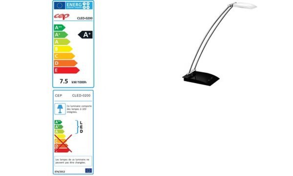 CEP LED Tischleuchte Confort, schwa rz (52535302)