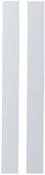 Wand-Magnetleiste, zum Nageln, 1m, weiß, 100x5cm, mit 4 vorgestanzten