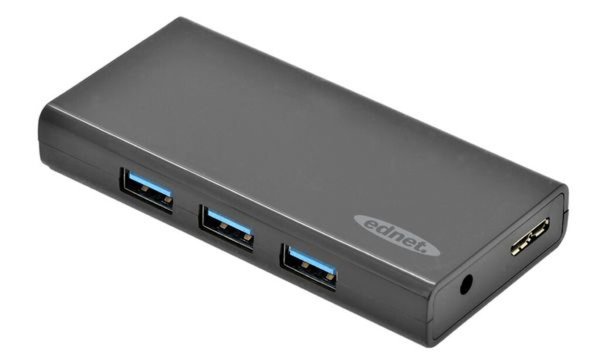 ednet USB 3.0 Hub, 7 -Port, schwarz , inkl. Netzteil (8085156) ednet USB 3.0 Hub, 7 -Port, schwarz , inkl. Netzteil (8085156)