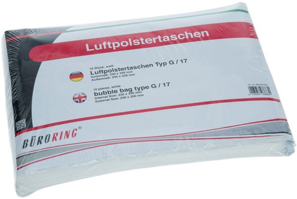 Luftpolstertasche G 17/G Innenmaß: 230x340mm weiß