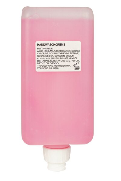 Seifencreme f. C-System, rosa silikon- und alkalifrei