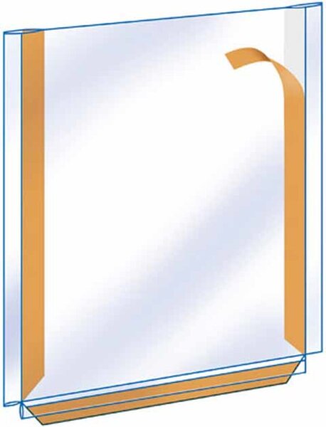 Faltentasche A5 5er Pack 