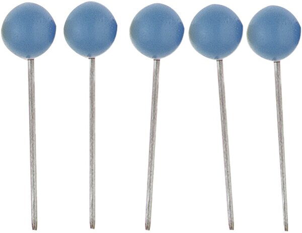 Markierungs-/Rundkopf-/Landkartennadel Kopfd.5mmx16mm hellblau