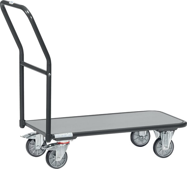 Magazinwagen 1200-7016 250 kg anthrazit, Ladefläche 850 x 450 mm