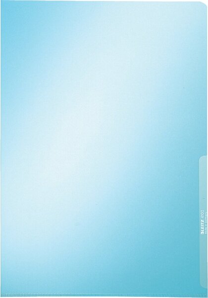 Sichthülle A4 PVC 0,15mm blau Kantenschweißnaht
