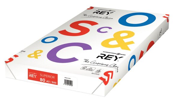 Kopierpapapier, REY Superior, A3, 80g, weiß, FSC zertifiziert