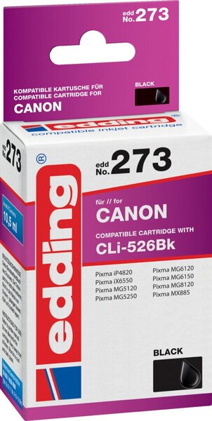 Edding Tinte 273 Canon CLI-526BK 