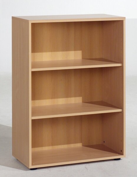 Regal 3 OH mit Standfüßen Buche 800x420x1104 Flex