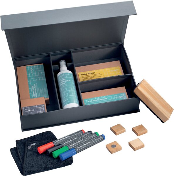 Starterset für Whiteboards, Glas-Magnetboards, Inhalt: BA010,