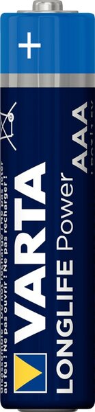 Batterie Alkaline Micro Longlife Power AAA, LR03, 1.5 V, Sparpack