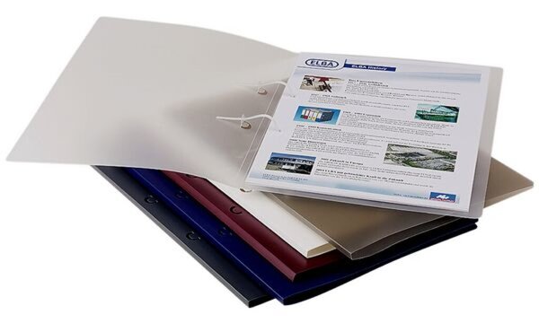 ELBA Schlaufenhefter PP, mit PP-Hef terstiften, dunkelblau (61674906)