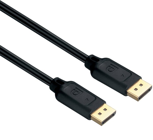 DisplayPort Kabel, 2,0m, schwarz 