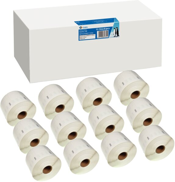 Etiketten Vorteilspack, 32 x 57 mm, kompatibel zu 11354/S0722540,