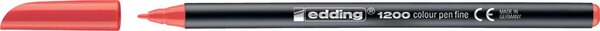 Fasermaler 1200 0,5-1mm rot Rundspitze