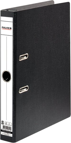 Hängeordner A4, S50, Hartpappe schwarz