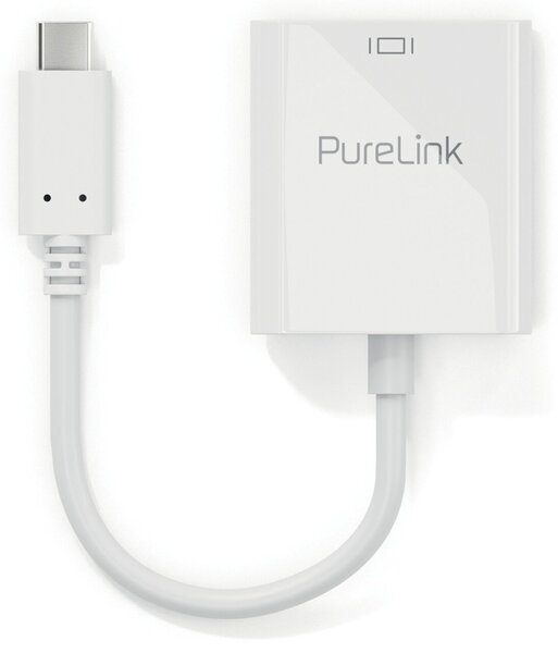 Adapter USB-C auf HDMI 4K60 iSerie, 0,10m, weiß, für Auflösungen bis zu