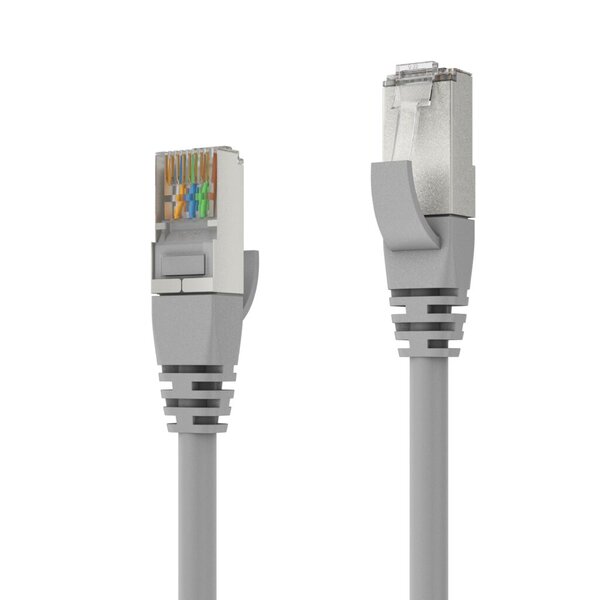 Patchkabel CAT 6A S/FTP, 2m, grau 