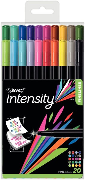 Fineliner Intensity, sortiert, 20er 