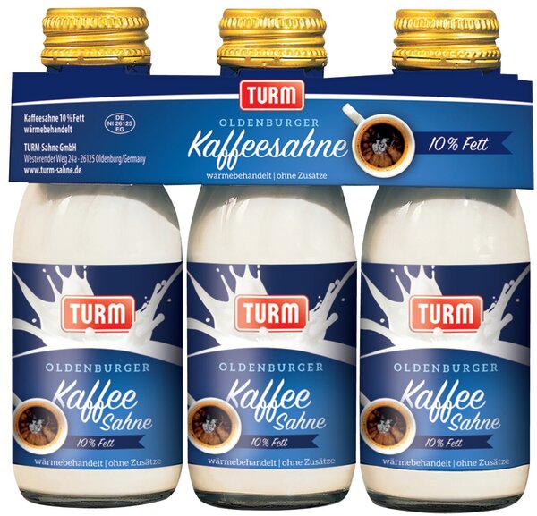 TURM Kaffeesahne 10% Fett, 100 g 