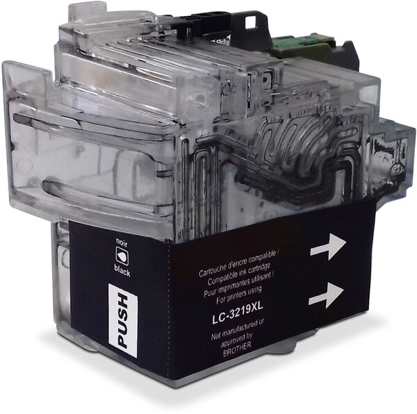 Tintenpatrone schwarz für Brother MFC J5330DW/5335DW/5730DW #LC3219BKXL