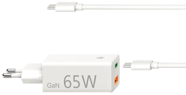 Universal-USB-C-Notebook Netzteil, GaN, Power Delivery, 5-20V/65W