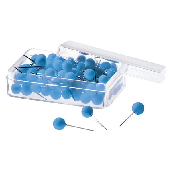 Pinnadel Typ 9012 blau 100 Stück 